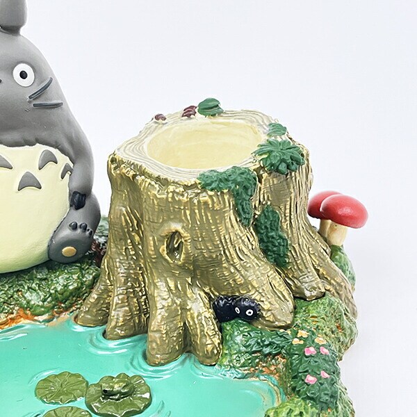 スタジオジブリ となりのトトロ 印鑑＆ペンスタンド トレイ付き