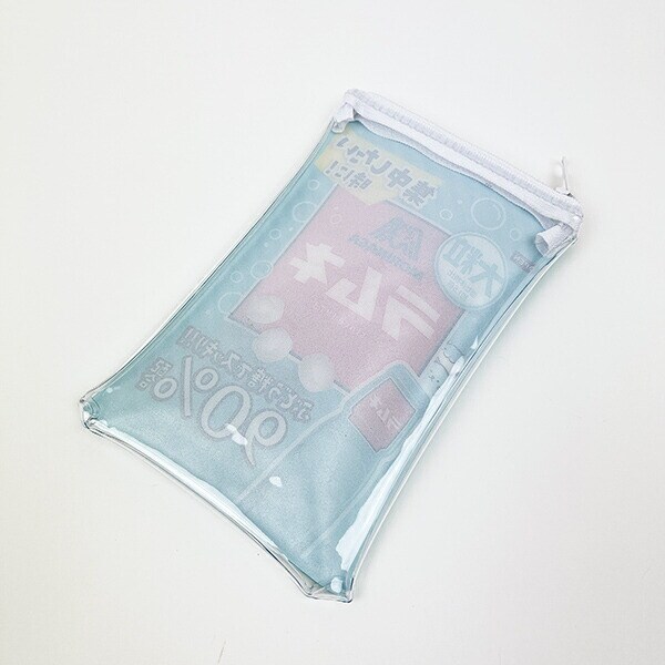 森永ラムネ ラムネボトル クリアポーチ