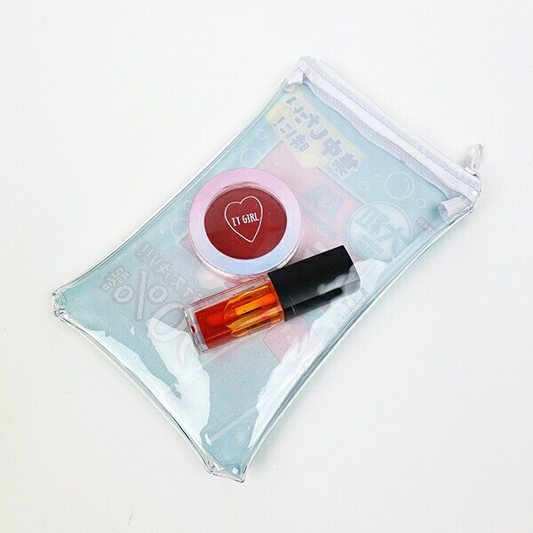 森永ラムネ ラムネボトル クリアポーチ