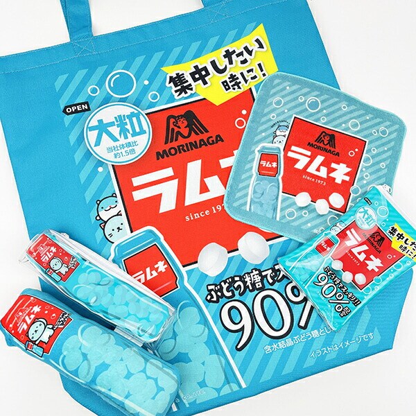 森永ラムネ もちもちクッション ラムネボトル お菓子