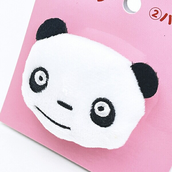 パンダコパンダ パンちゃん ふわふわバッジ マスコット