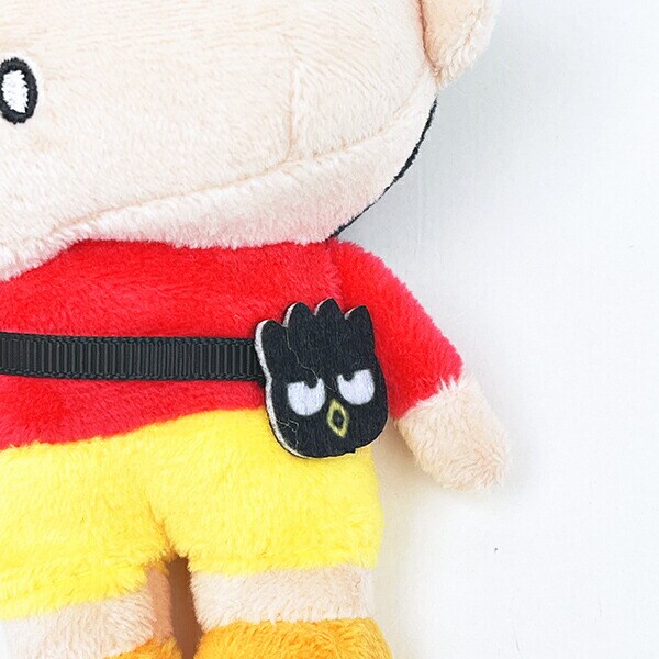 クレヨンしんちゃん × サンリオ クレヨンしんちゃん（バッドばつ丸） ぬいぐるみマスコット キーホルダー Sanrio