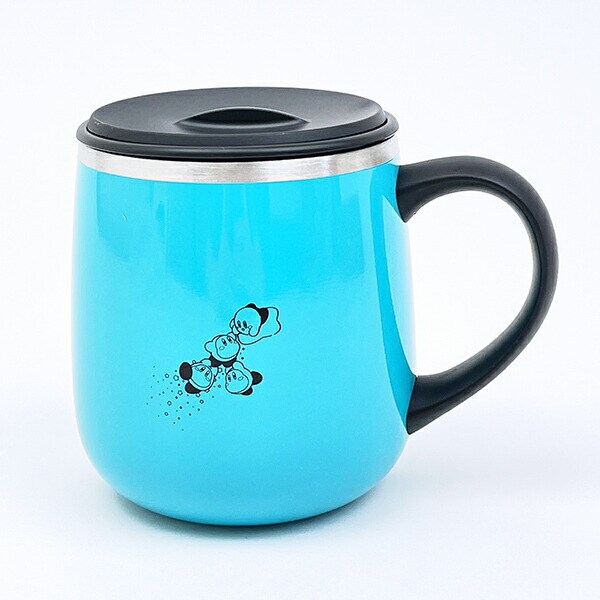 星のカービィ play withワドルディ 蓋付きステンレスマグカップ コップ