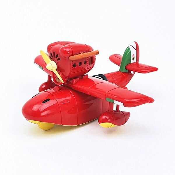 スタジオジブリ 紅の豚 プルバックコレクション サボイアS.21F  後期型