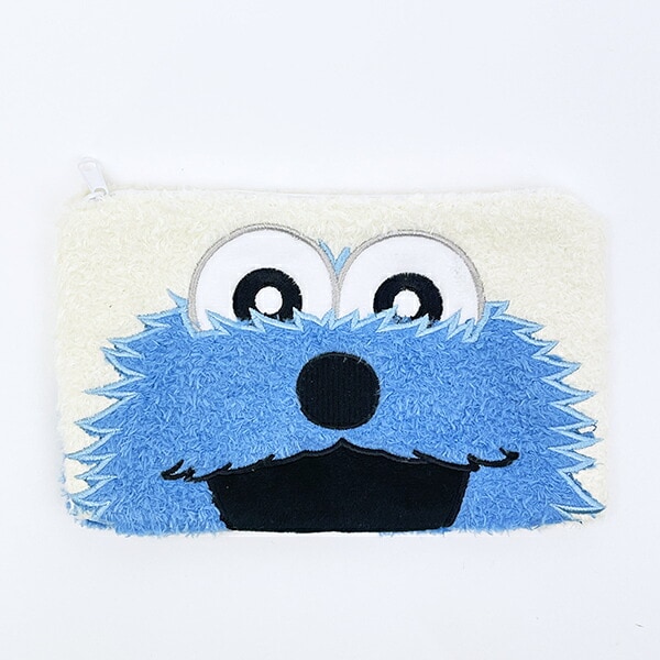 パペットスンスン もこもこフラットポーチ