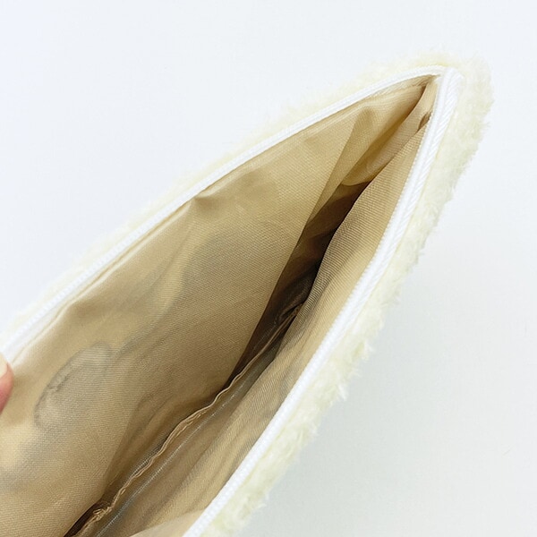 パペットスンスン もこもこフラットポーチ