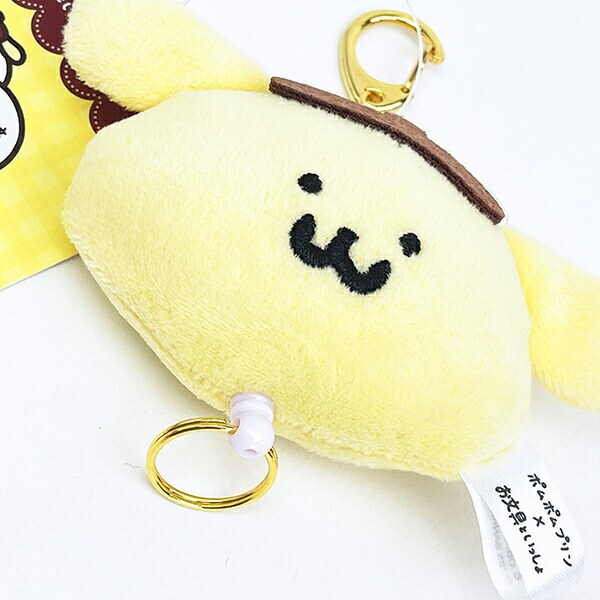 サンリオ ポムポムプリン×お文具といっしょ リール付きマスコット (2) ポムポムプリン Sanrio