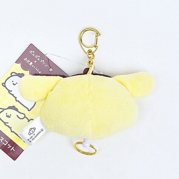サンリオ ポムポムプリン×お文具といっしょ リール付きマスコット (2) ポムポムプリン Sanrio