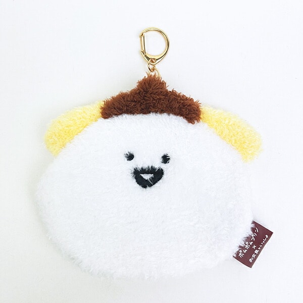 サンリオ ポムポムプリン×お文具といっしょ パスケース (1) お文具さん 定期入れ Sanrio