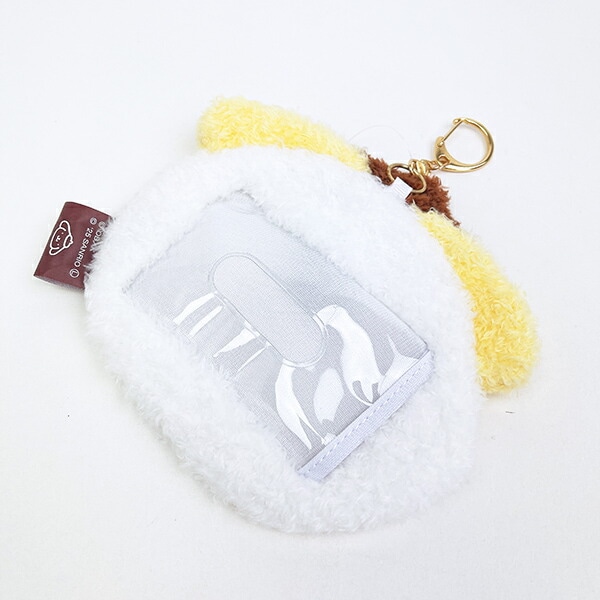 サンリオ ポムポムプリン×お文具といっしょ パスケース (1) お文具さん 定期入れ Sanrio