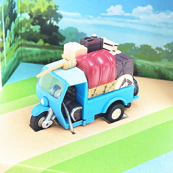 スタジオジブリ となりのトトロ オート三輪 プルバックキーホルダー