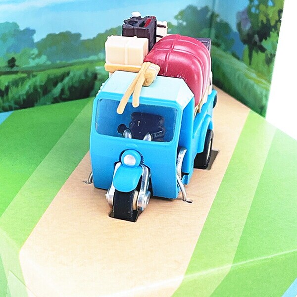 スタジオジブリ となりのトトロ オート三輪 プルバックキーホルダー