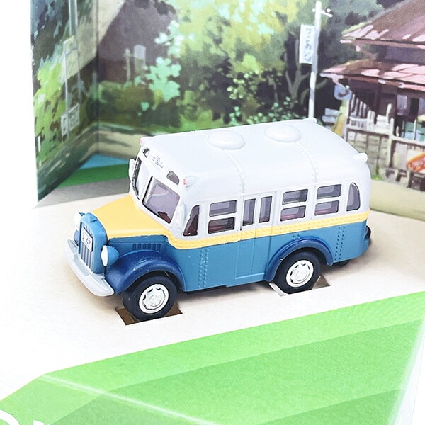 スタジオジブリ となりのトトロ ボンネットバス プルバックキーホルダー