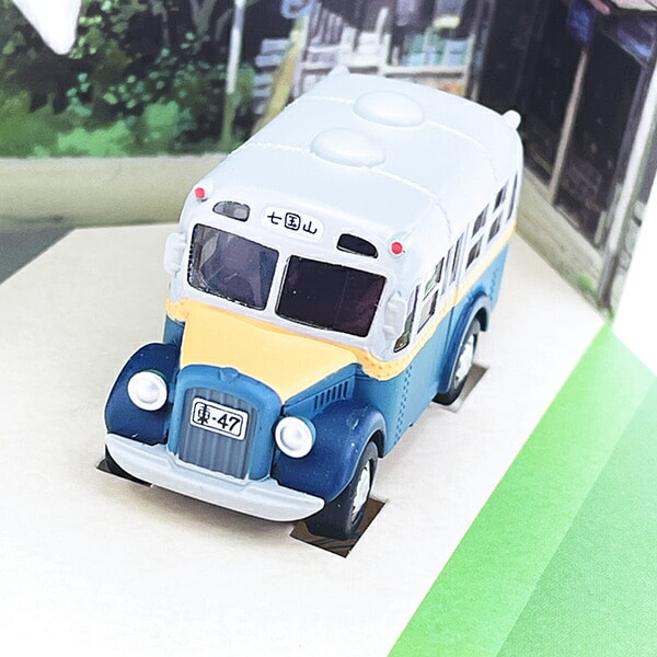 スタジオジブリ となりのトトロ ボンネットバス プルバックキーホルダー