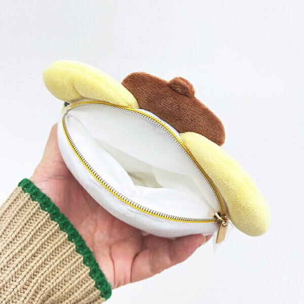 サンリオ ポムポムプリン×お文具といっしょ フェイスポーチ (1) お文具さん Sanrio