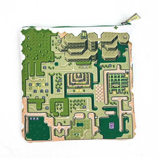 ゼルダの伝説 神々のトライフォースハイラルマップ マルチポーチ 任天堂