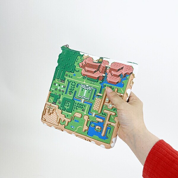 ゼルダの伝説 神々のトライフォースハイラルマップ マルチポーチ 任天堂