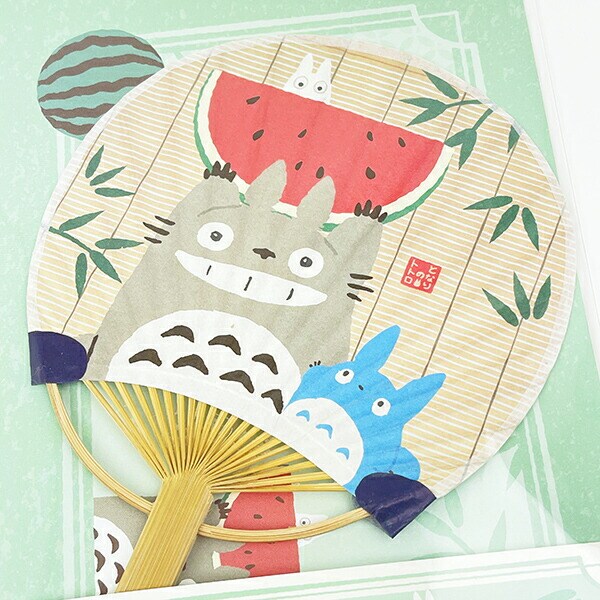 スタジオジブリ となりのトトロ 竹うちわ 豆だより