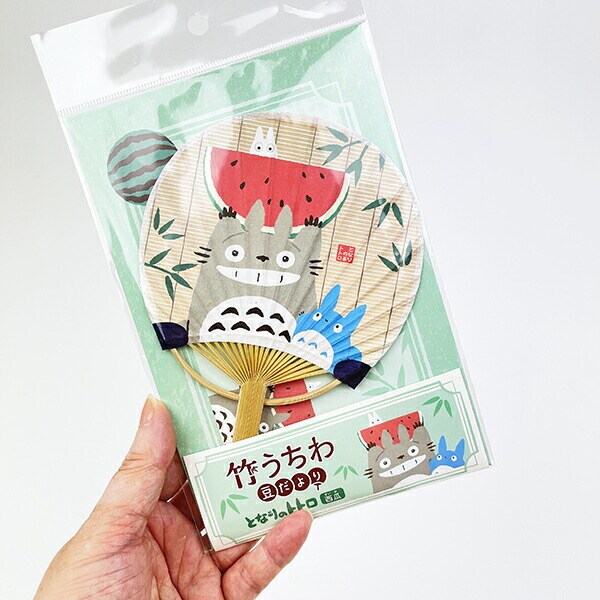 スタジオジブリ となりのトトロ 竹うちわ 豆だより