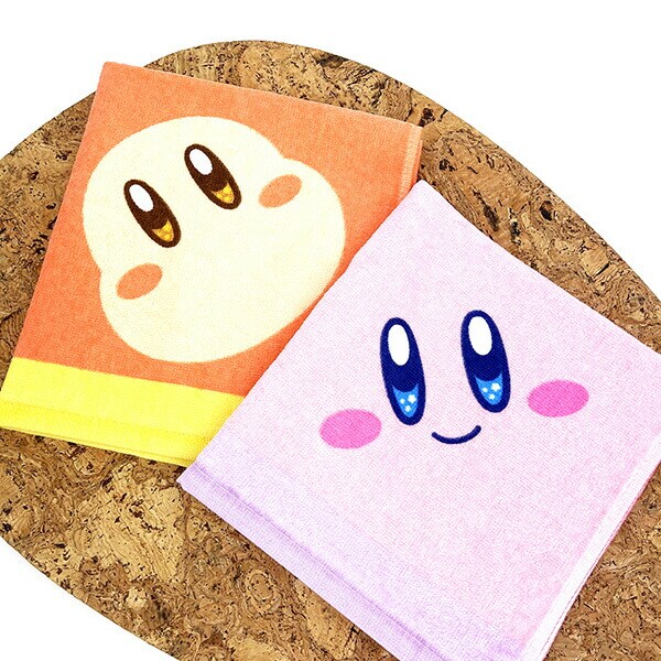 星のカービィ プププフェイス ハンドタオル