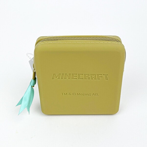 マインクラフト アイテムフレームシリコンポーチ(ダイアモンドのツルハシ) マイクラ