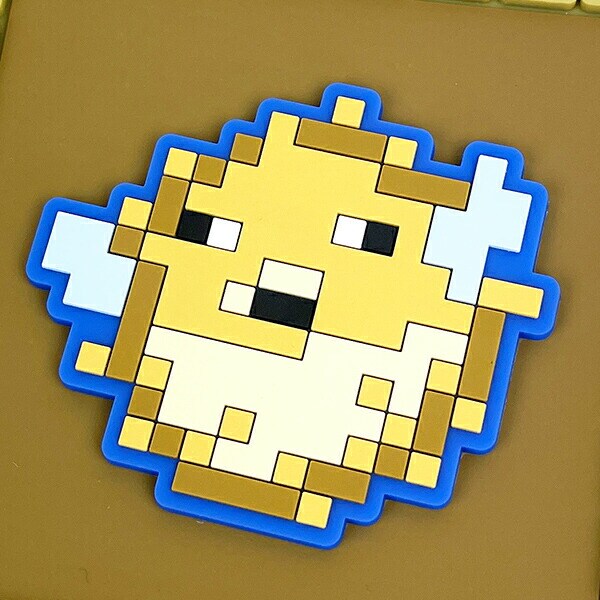 マインクラフト アイテムフレームシリコンポーチ(フグ) マイクラ