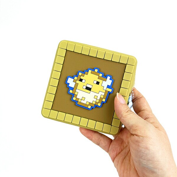 マインクラフト アイテムフレームシリコンポーチ(フグ) マイクラ