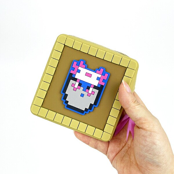 マインクラフト アイテムフレームシリコンポーチ(ウーパールーパー) マイクラ