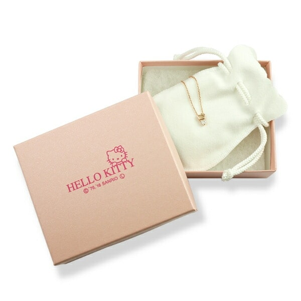 サンリオ ハローキティ シンプルハートネックレス シルバー アクセサリー 日本製 Sanrio