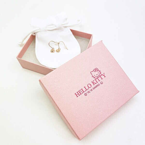 サンリオ ハローキティ アレルギーフリーフックピアス ピンクゴールド アクセサリー 日本製 Sanrio