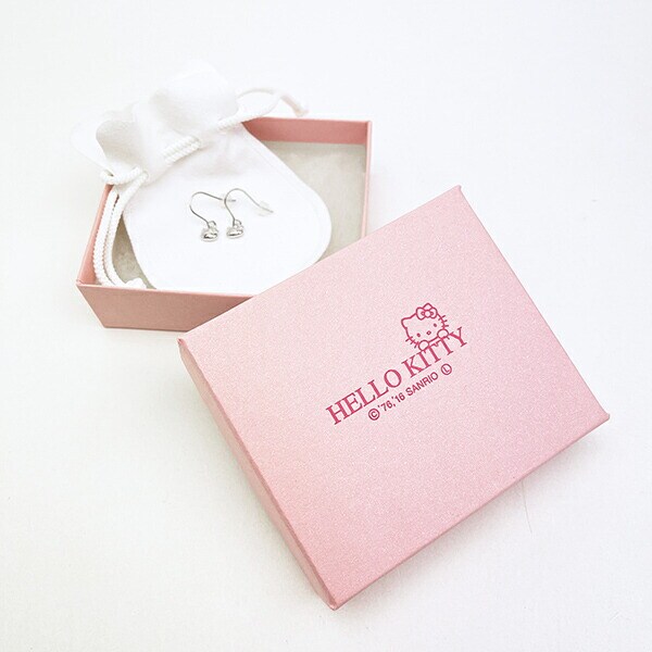 サンリオ ハローキティ アレルギーフリーフックピアス シルバー アクセサリー 日本製 Sanrio