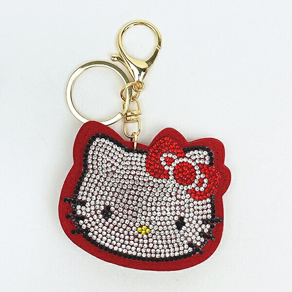 サンリオ ハローキティ Stoneチャームキーホルダー (ホワイト) Sanrio