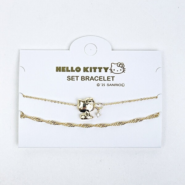 サンリオ ハローキティ セットダブルブレスレット お座り アクセサリー Sanrio