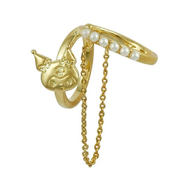 サンリオ クロミ ダブルイヤーカフ イエローゴールド アクセサリー Sanrio