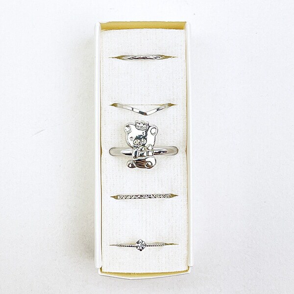 リラックマ リラノワ リングセット(シルバー) 5号~13号 アクセサリー