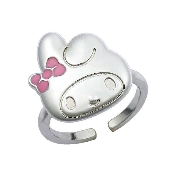 サンリオ マイメロディ フリーサイズ リング シルバー アクセサリー Sanrio