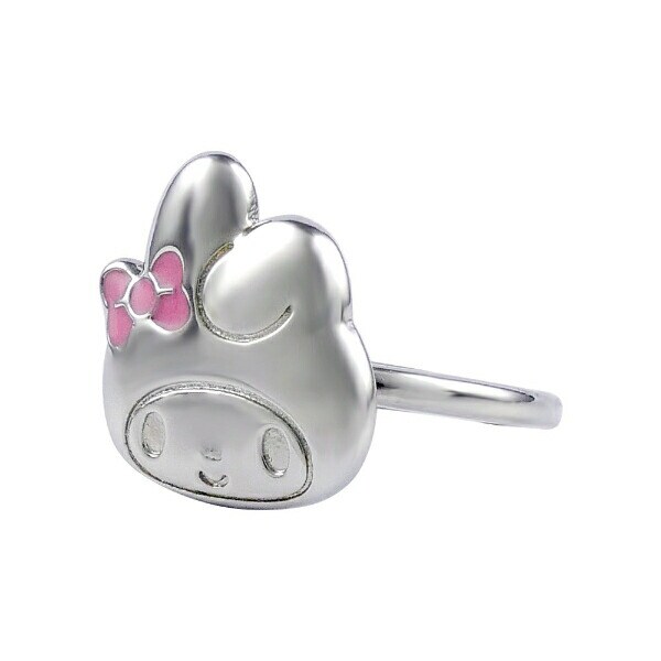 サンリオ マイメロディ フリーサイズ リング シルバー アクセサリー Sanrio