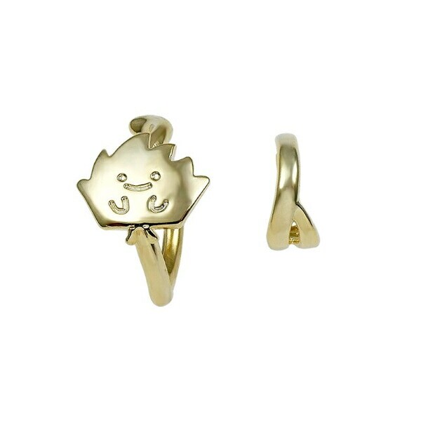 すみっコぐらし ざっそう イヤーカフ ゴールド アクセサリー すみっこ