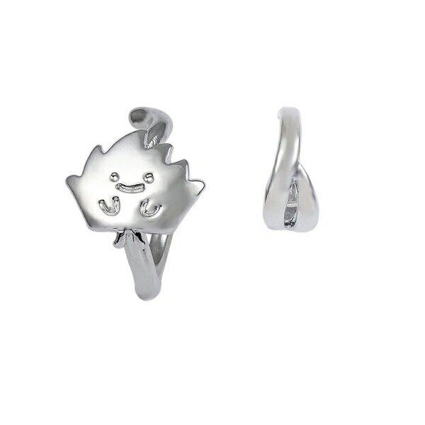 すみっコぐらし ざっそう イヤーカフ シルバー アクセサリー すみっこ