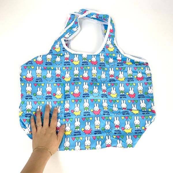 ミッフィー ミッフィースポーツ エコバッグバルーン ブルー