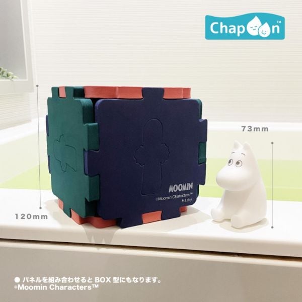 ムーミン おふろパズル (ムーミンのおもちゃ×1) バス用品 玩具