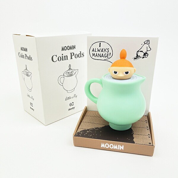 ムーミン リトルミイ コインポッズ 貯金箱 MOOMIN