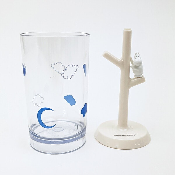 ムーミン うがいコップ＆スタンド (ブルー)