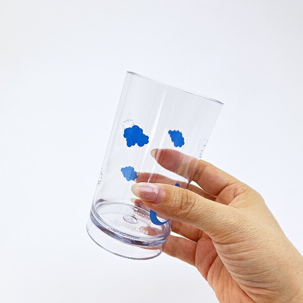 ムーミン うがいコップ＆スタンド (ブルー)