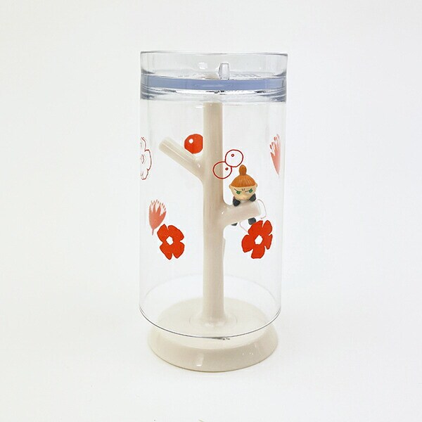 ムーミン リトルミイ うがいコップ＆スタンド (レッド)