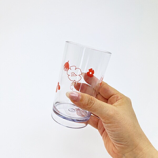 ムーミン リトルミイ うがいコップ＆スタンド (レッド)