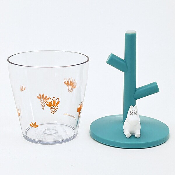 ムーミン サッド ムーミン ミニうがいコップ＆スタンド (ブルー)