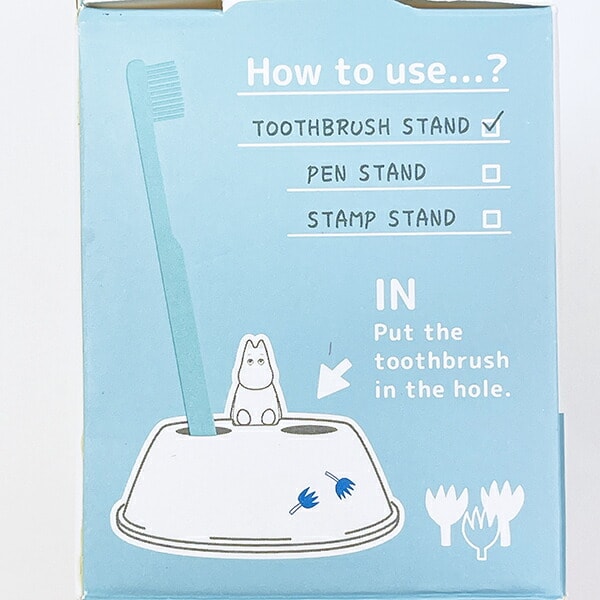 ムーミン ダブル 歯ブラシスタンド