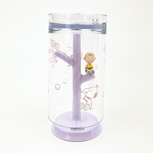 スヌーピー チャーリーブラウン うがいコップ＆スタンド SNOOPY
