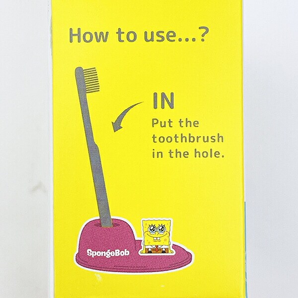 スポンジボブ 歯ブラシスタンド